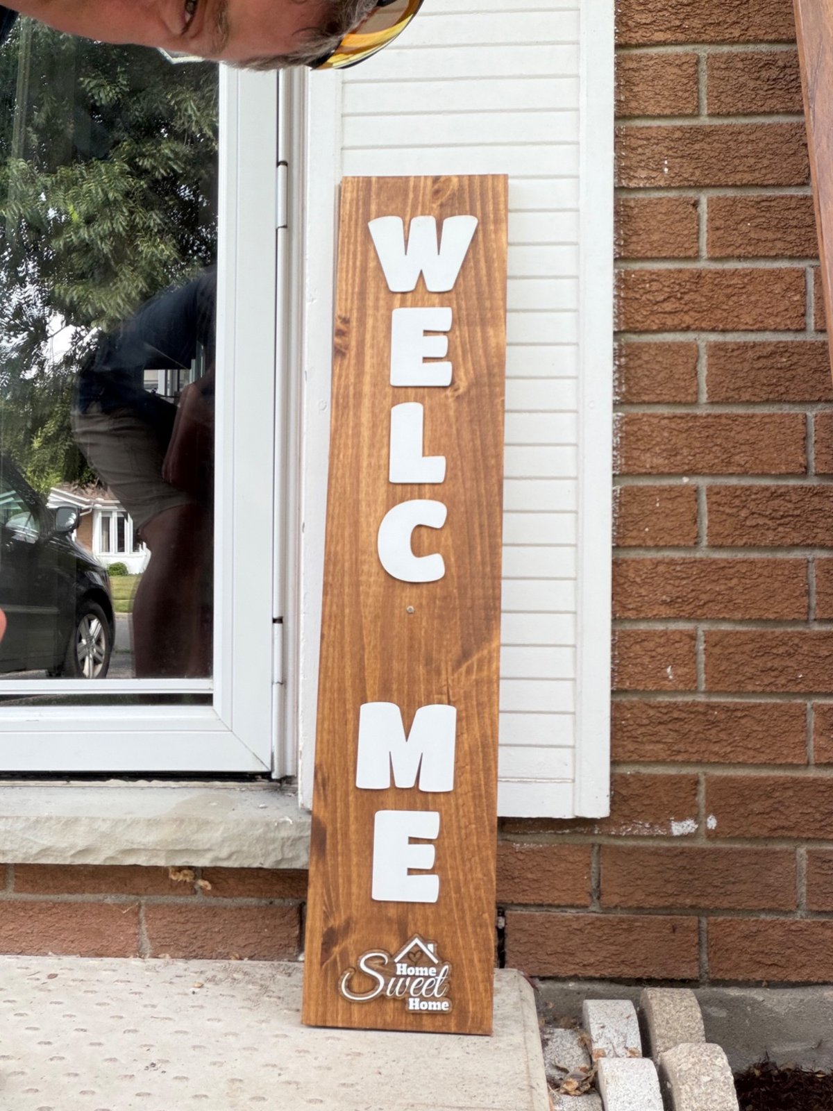Custom signs example made by On The Mark